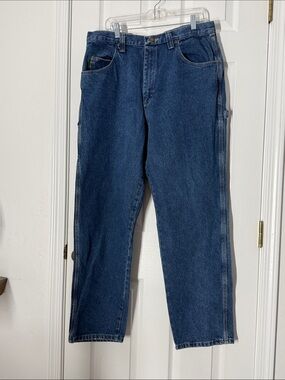 Cabela's Men’s Relaxed Fit Dark Blue Jeans